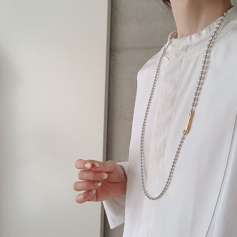 small ball necklace